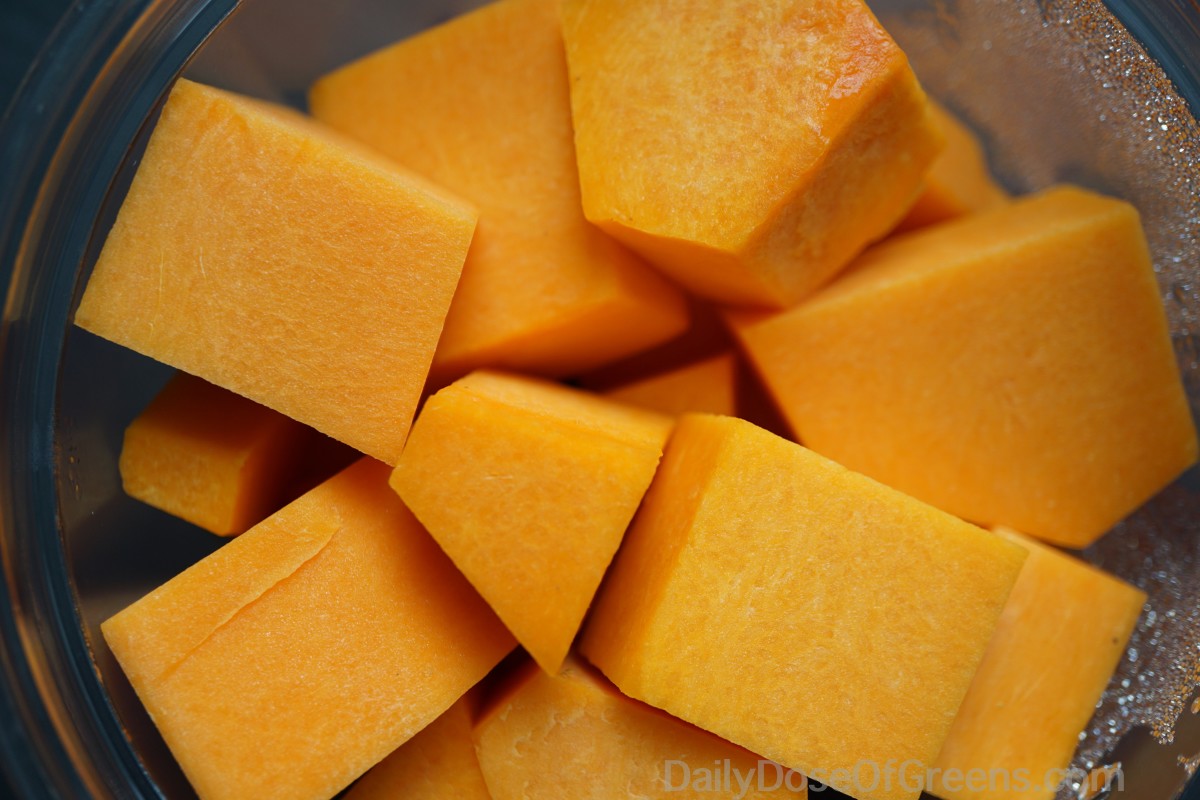 Butternut squash the way God intended it -- peeled, cubed, and packaged for your convenience